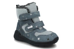 Ocieplane trzewiki Bartek 14036 szary ciepłe kozaki z membraną