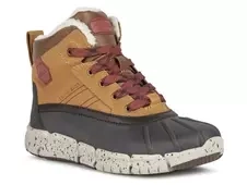 Śniegowce chłopięce GEOX J049XD brązowy AMPHIBIOX