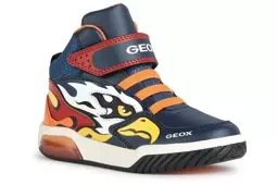 Sneakersy GEOX J369CB chłopięce buty ze świecącą podeszwa